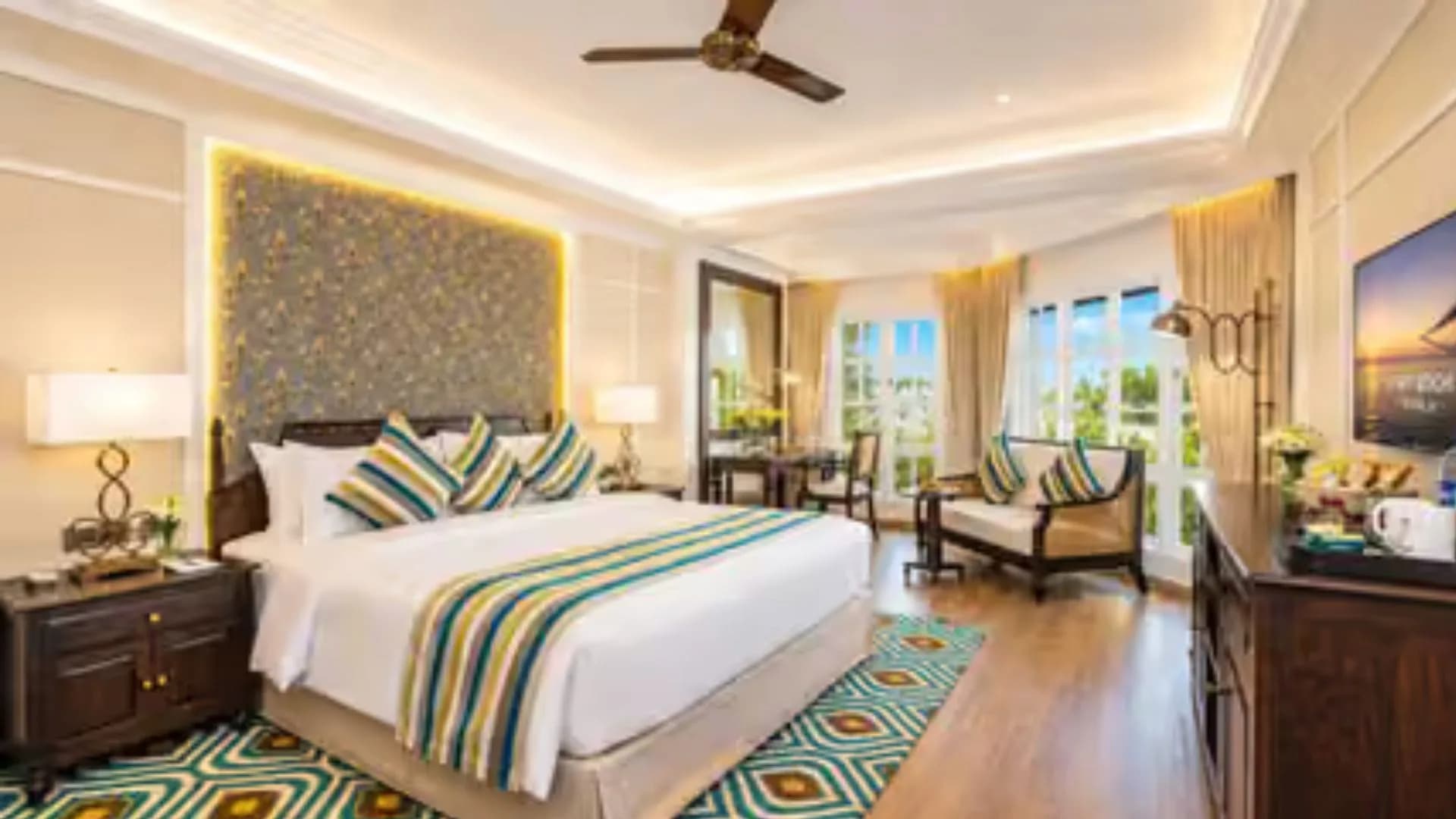 Rooms- Interior at Fragrant Nature Cochin wellness resort
