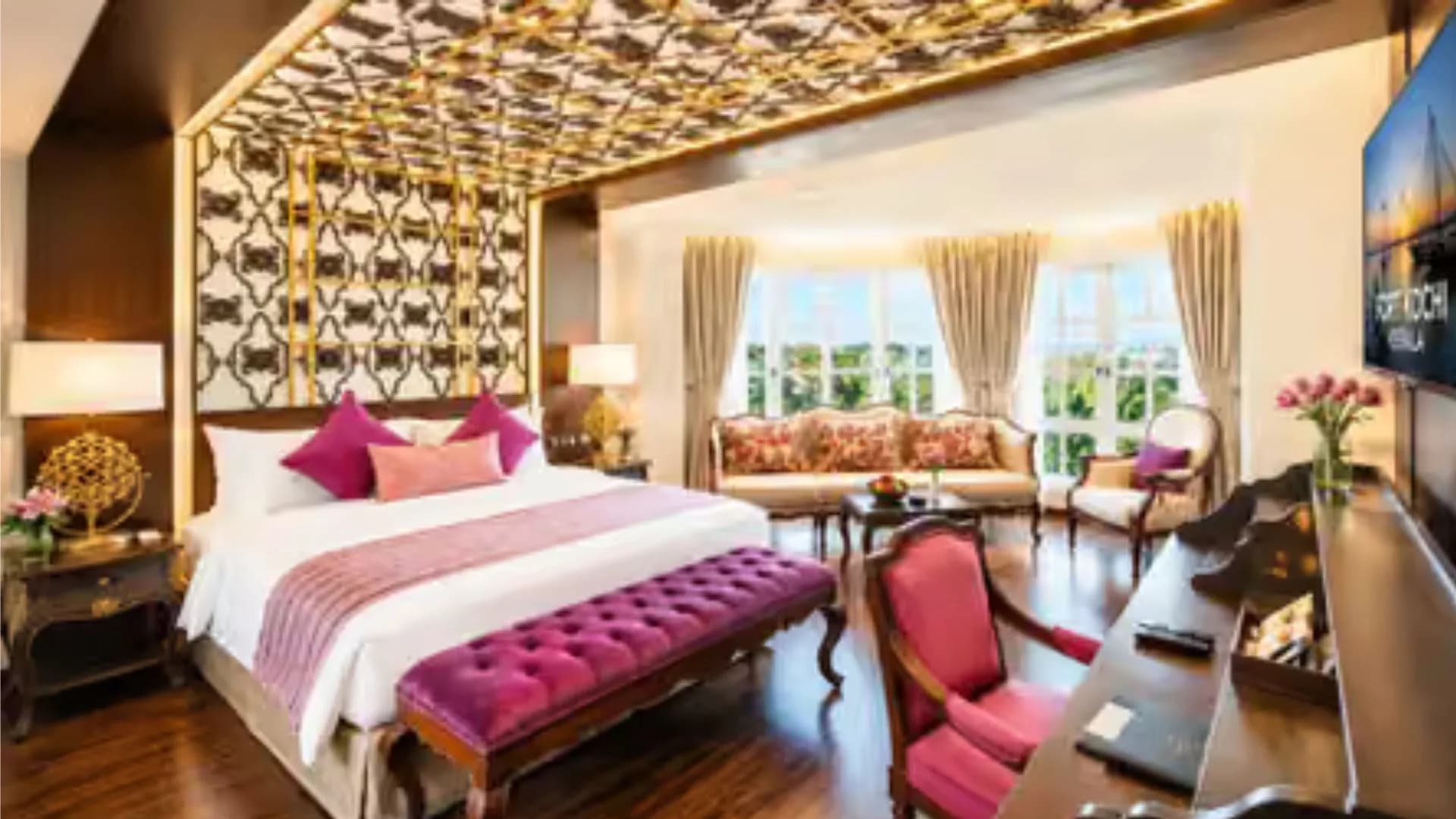 Rooms- Interior at Fragrant Nature Cochin wellness resort