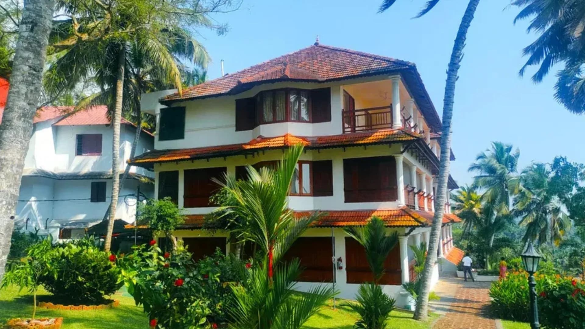 Rooms-Exterior at The Travancore Heritage wellness resort